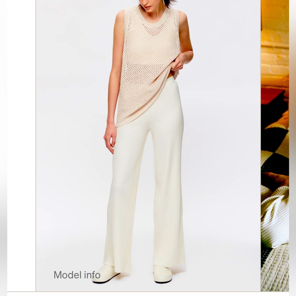 kotn ribbed lounge pant